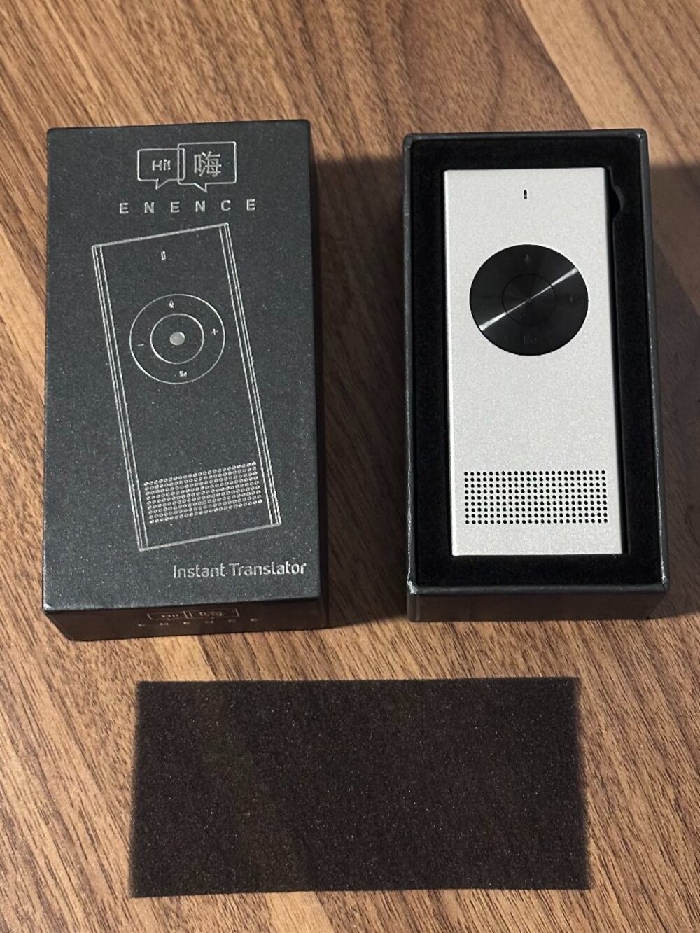 Enence Real-Time Voice Two-Way Language Translator Device Travel Business